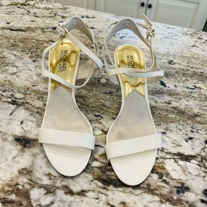 🤍 White Michael Kors Heels🤍